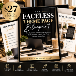 Faceless Theme Page Blueprint